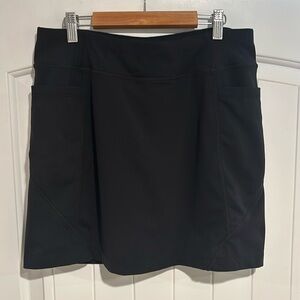 ATHLETA 16inch golf skort side pockets & hidden shorts